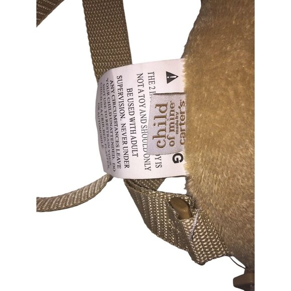 Carters Child of Mine Lion 2 in 1 Harness Buddy Safety Leash Backpack Plush - Picture 4 of 5